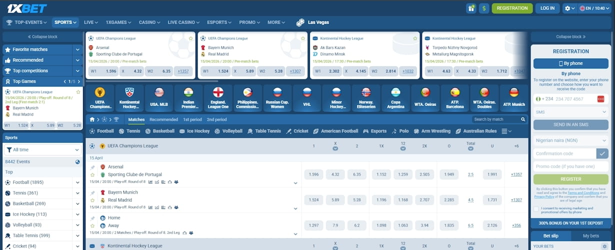 1xBet Nigeria