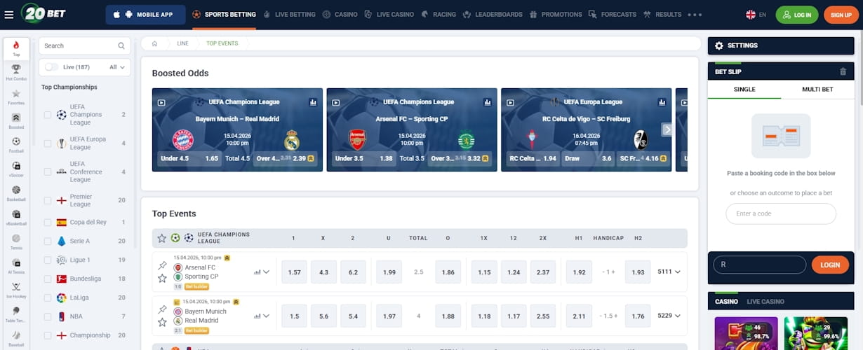 20Bet Nigeria